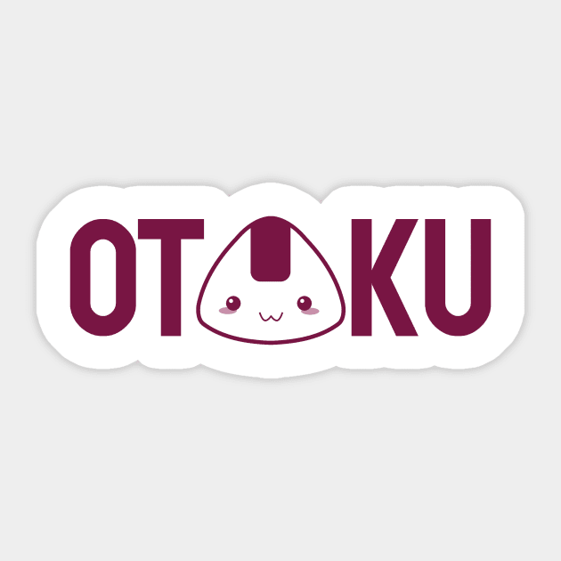 Otaku onigiri girl Sticker by karlangas